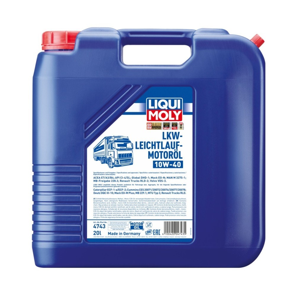 Truck Energy Oil 10W40 (LKW-Leichtlauf) — 20 ltr drum 2
