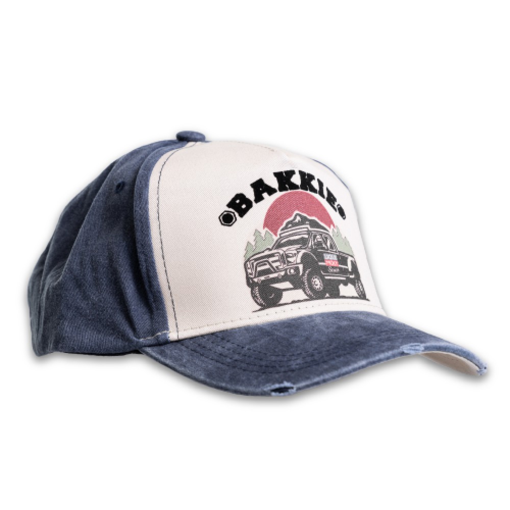 Bakkie Blue Single Curved Cap