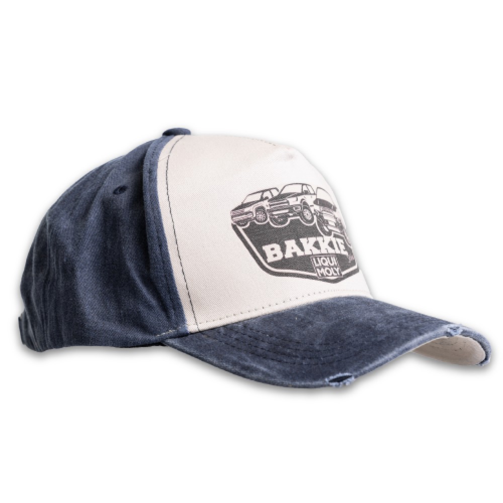 Bakkie Blue Tripple Curved Cap