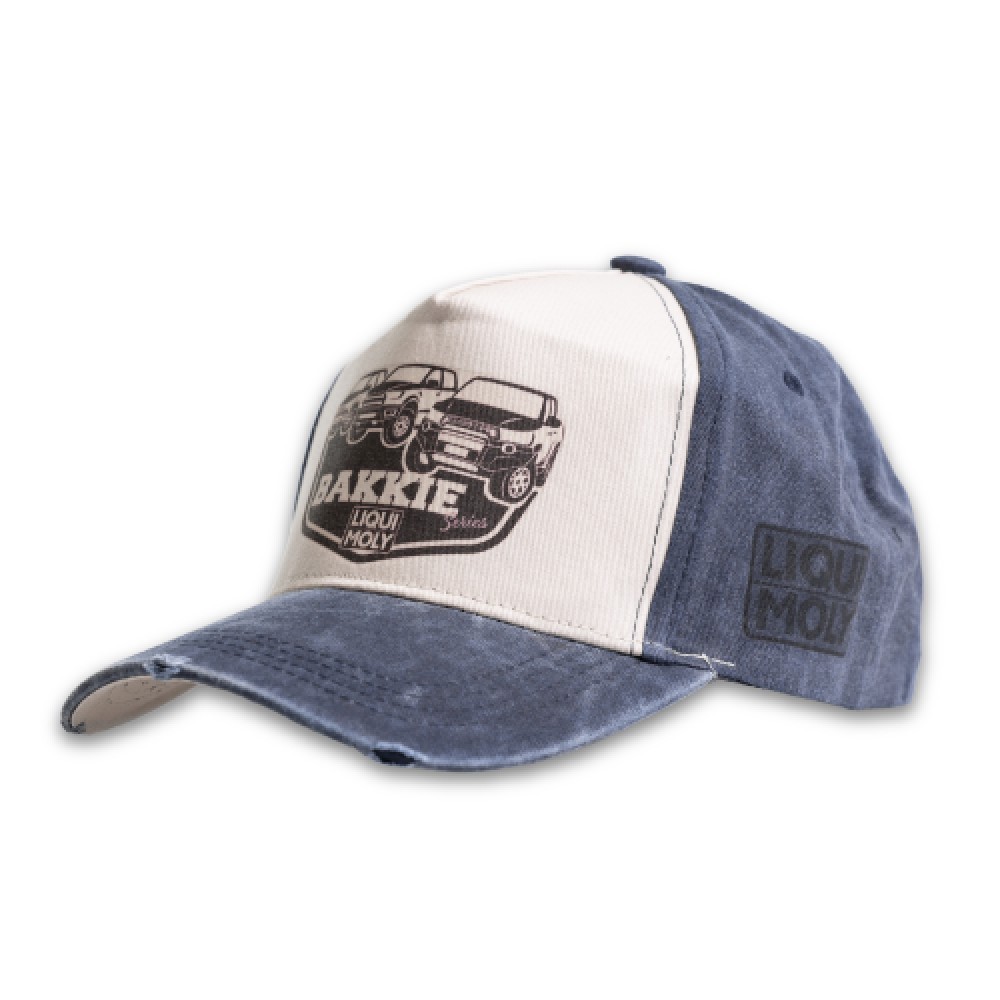 Bakkie Blue Tripple Curved Cap 4