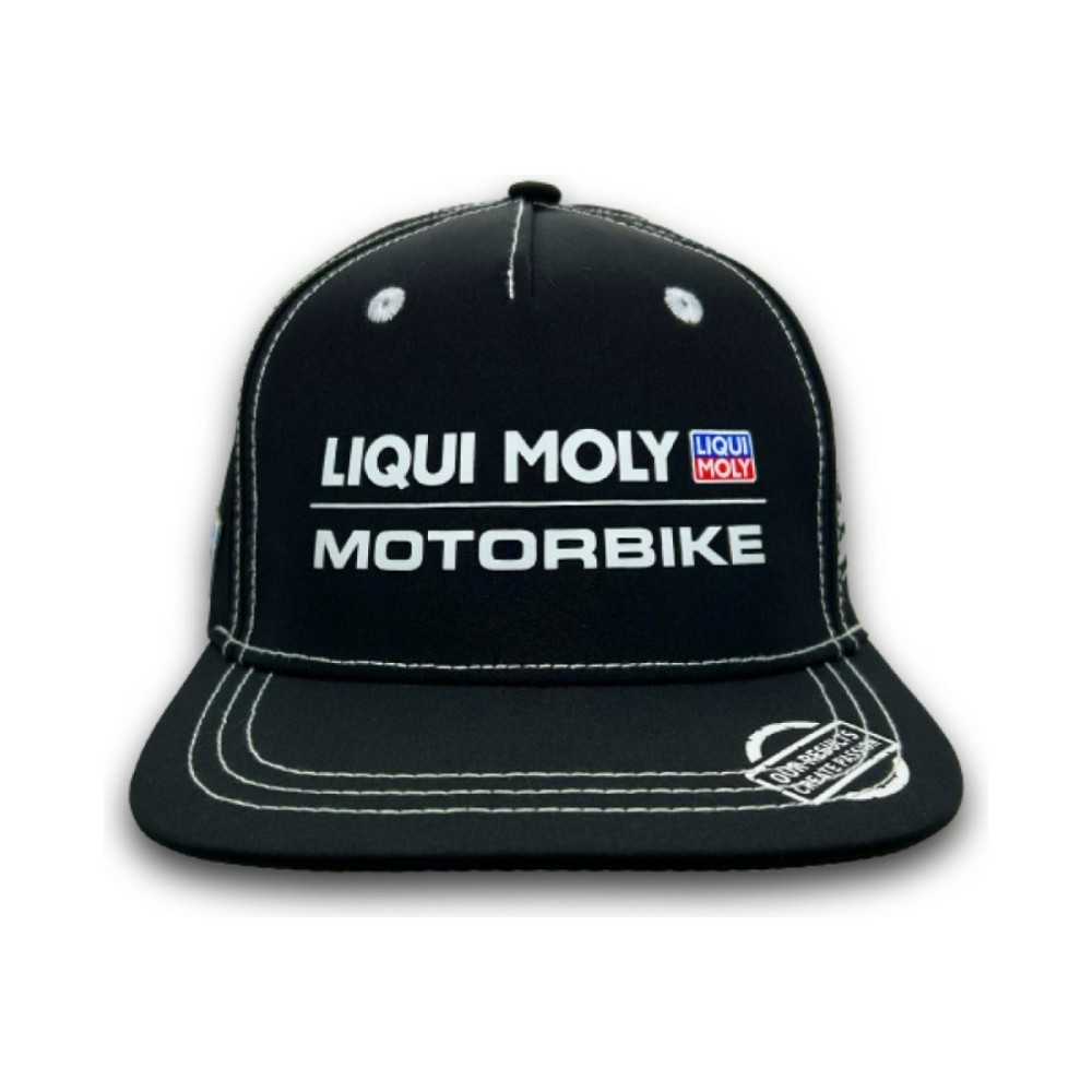 Motorbike Flat Black Cap