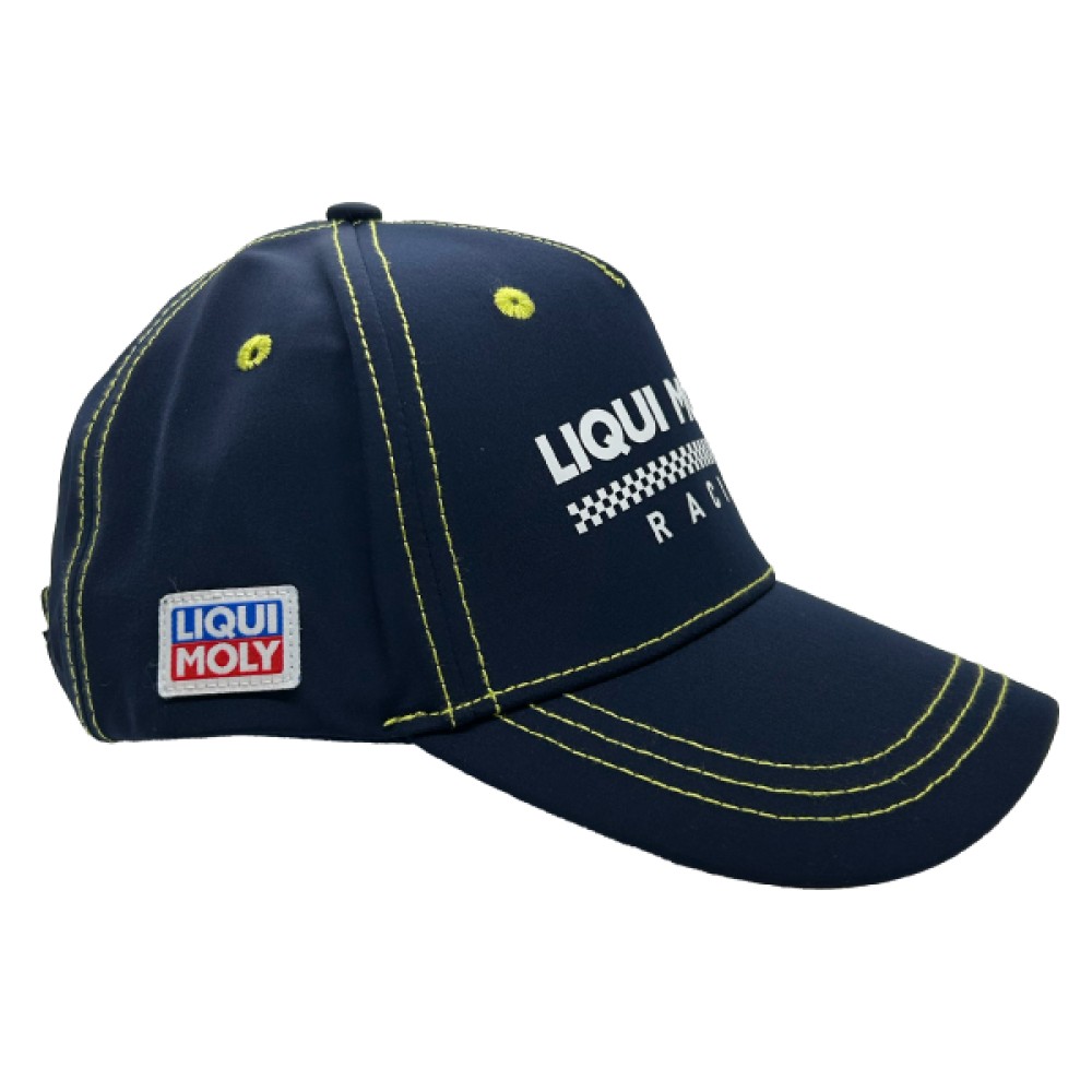 Racing Neon Navy Curved Cap