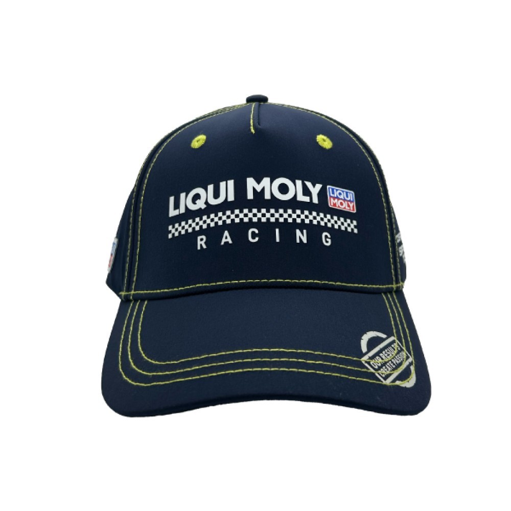 Racing Neon Navy Curved Cap