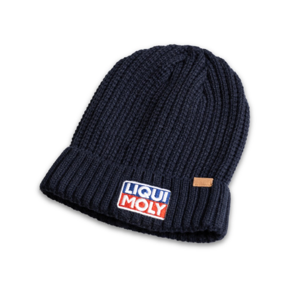 Woven Beanie – Navy