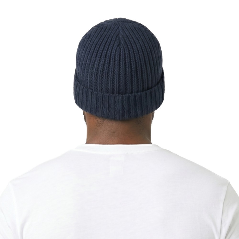 Woven Beanie – Navy