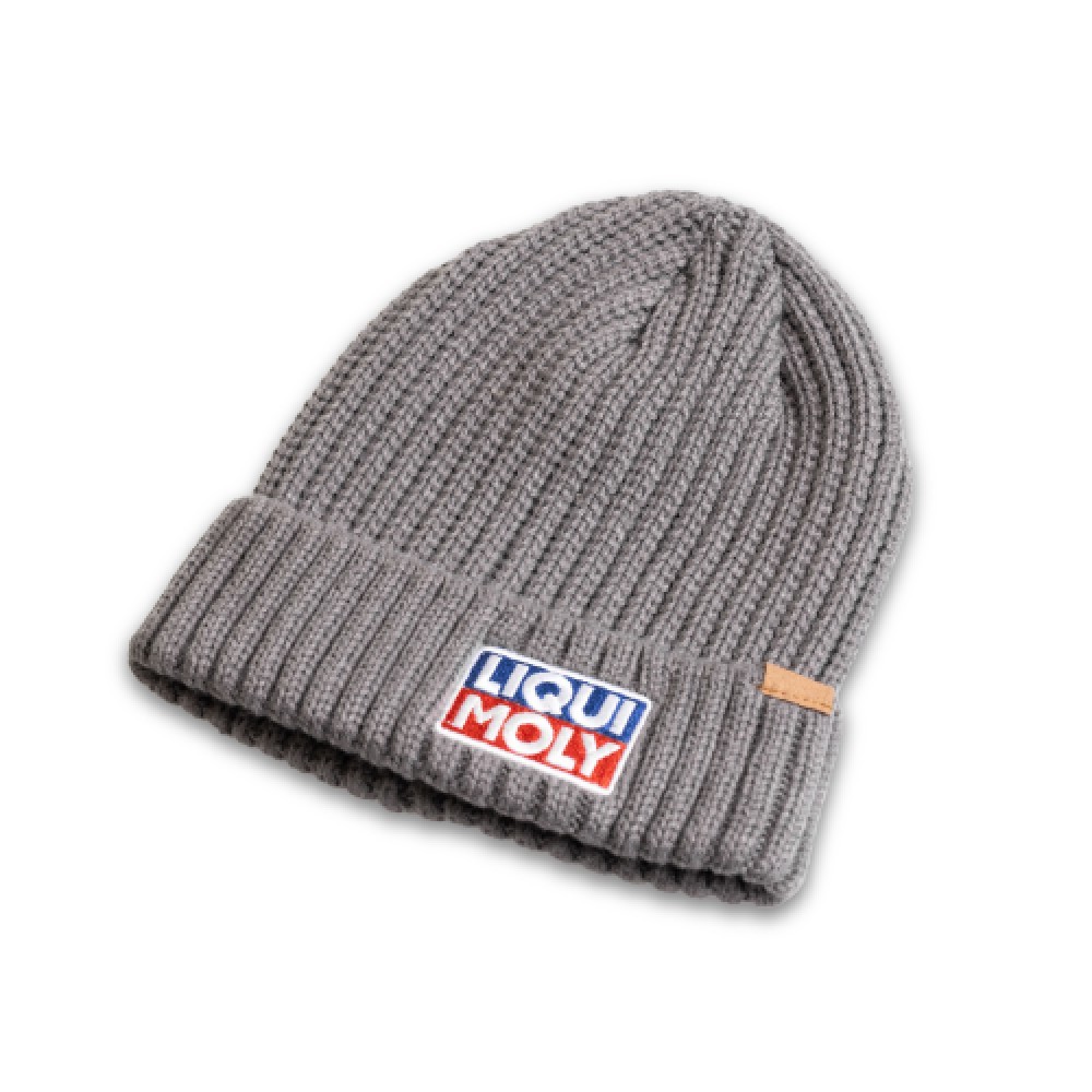 Woven Beanie – Grey