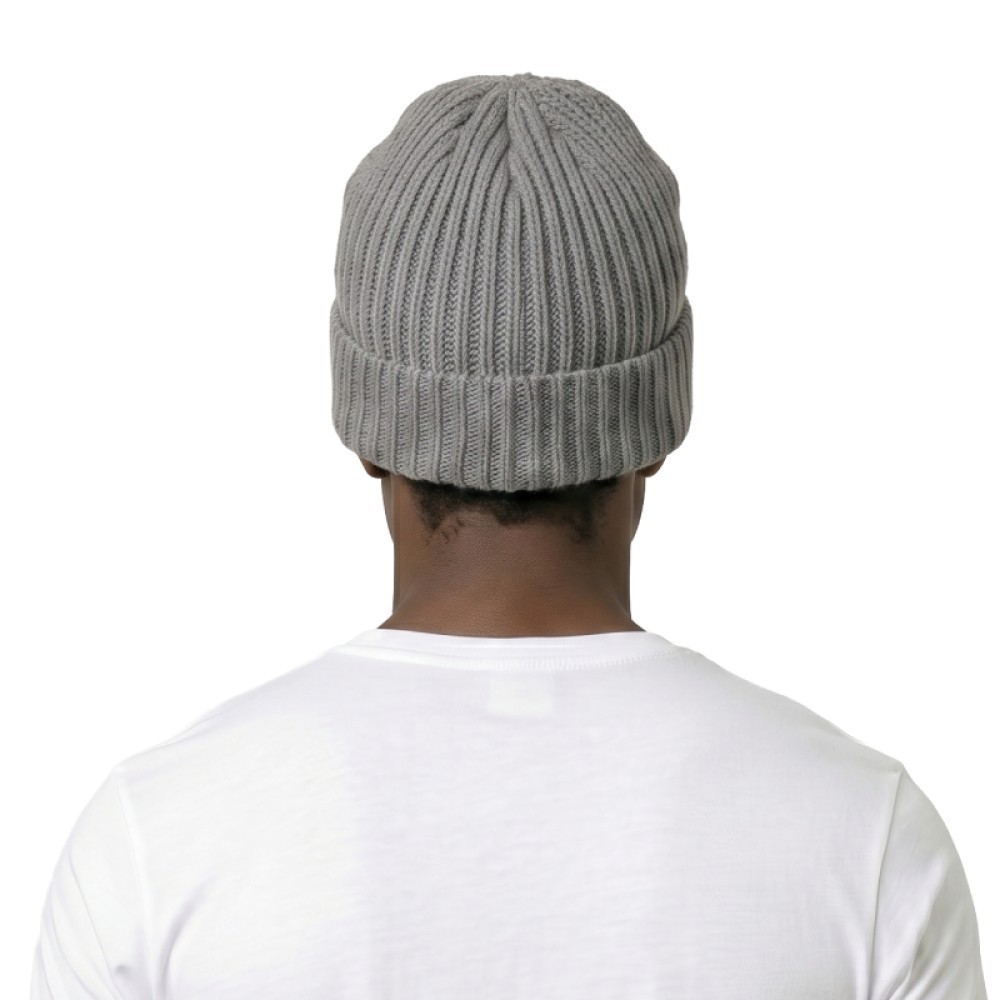 Woven Beanie – Grey