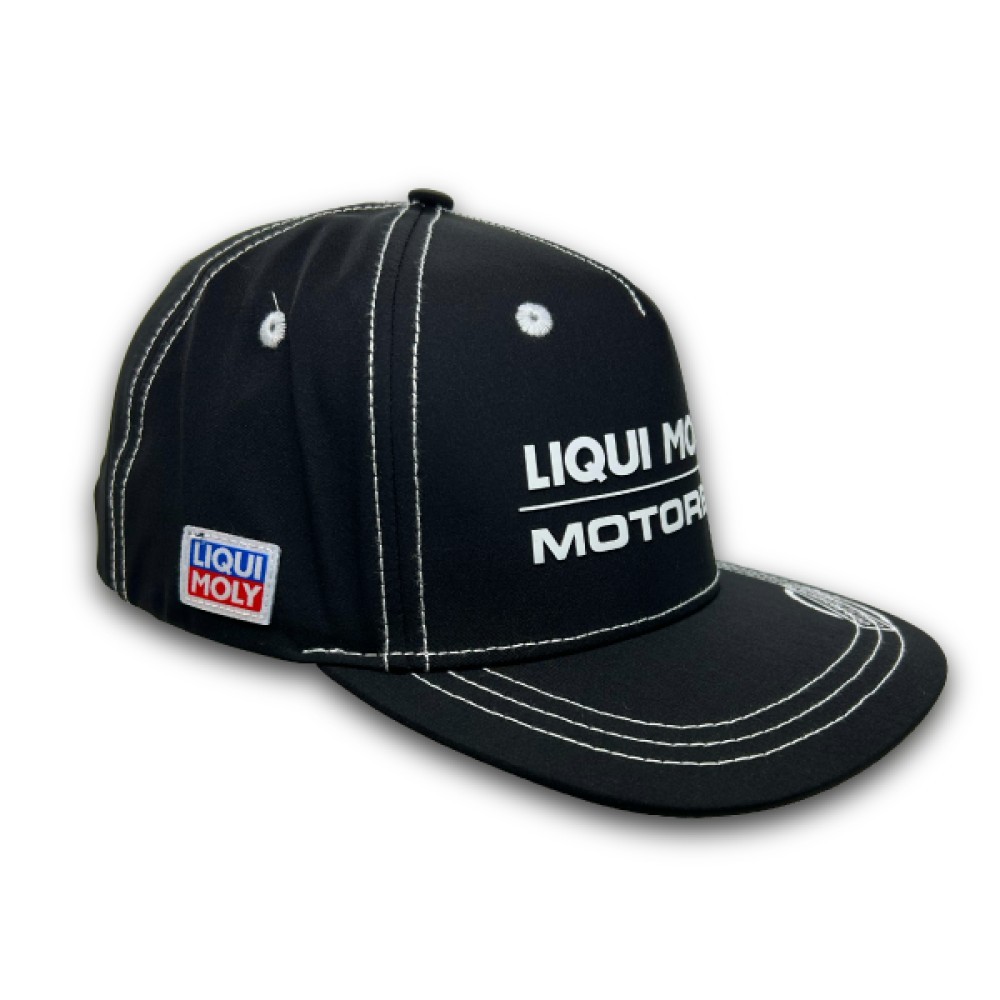 Motorbike Flat Black Cap