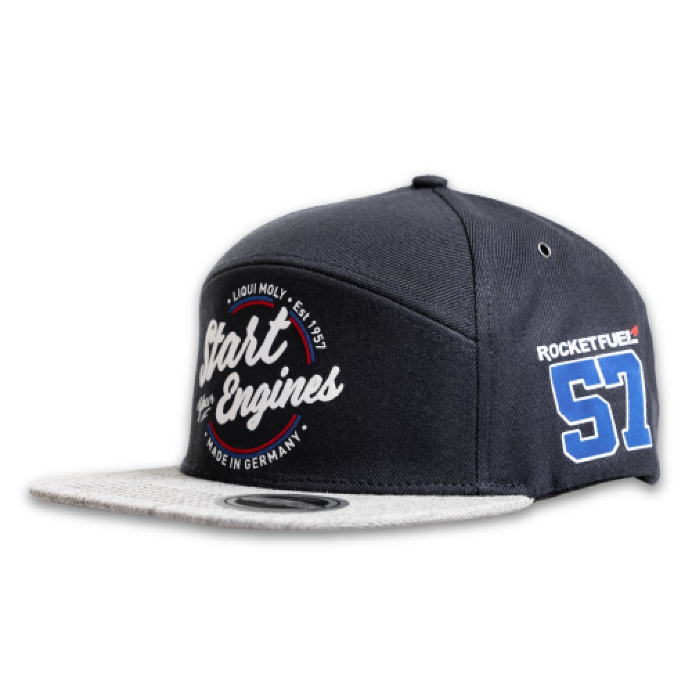 LM Cap-Start your engines UFlexFlat Grey